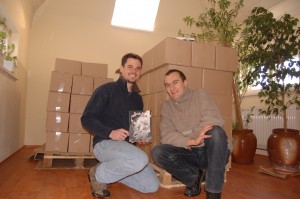 We are very grateful to have these books and we're excited to get them into the hands of Ukrainians.