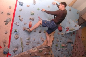 At the top!