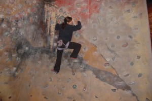 Of course, we found time to visit our favorite climbing wall in Krakow.