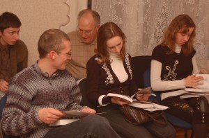 Getting ready for Bible teaching....