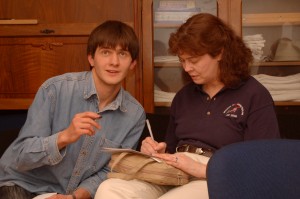 Coming up with good answers.
